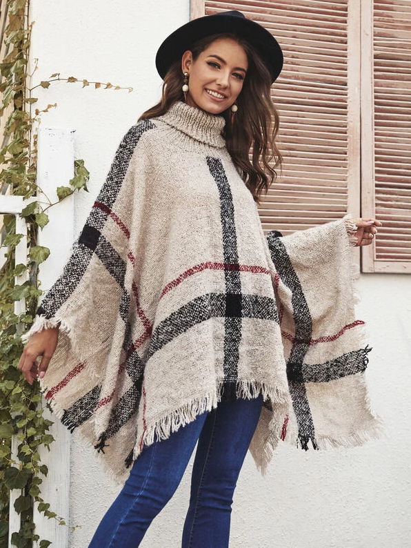 Connecticut Poncho - Boho Buys