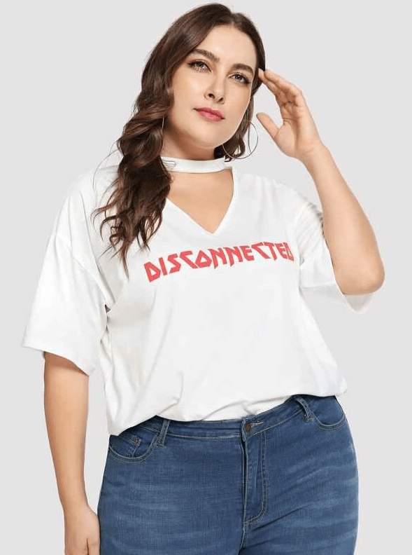 Disconnected Tee - Boho Buys