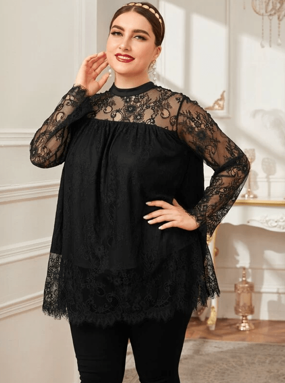 Luxe Lace Top - Boho Buys