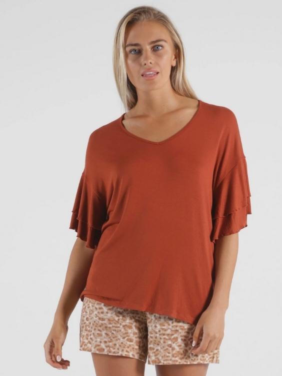 Terracotta Betty Basics Ripon Top | ONE LEFT - Boho Buys