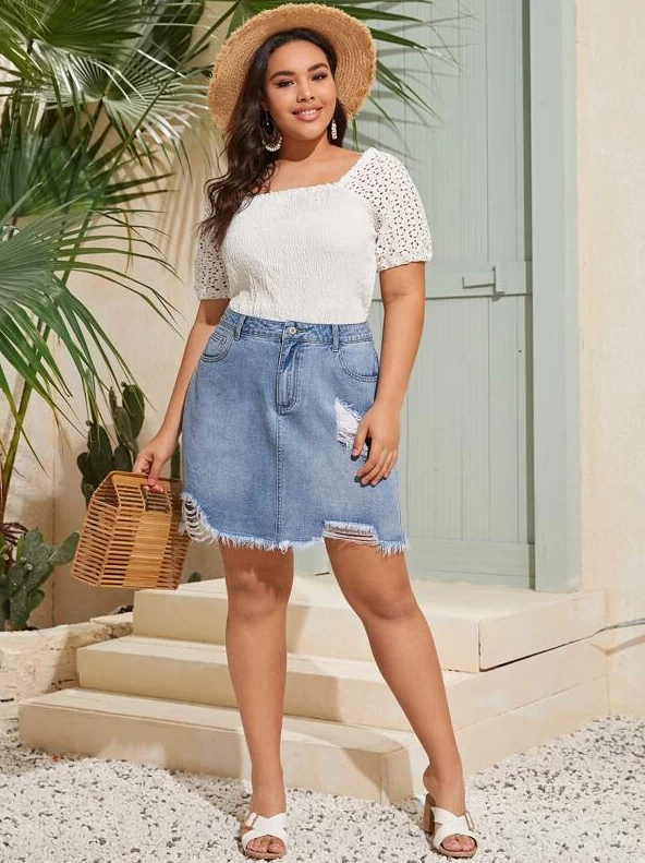 Hail Denim Skirt | ONE LEFT - Boho Buys