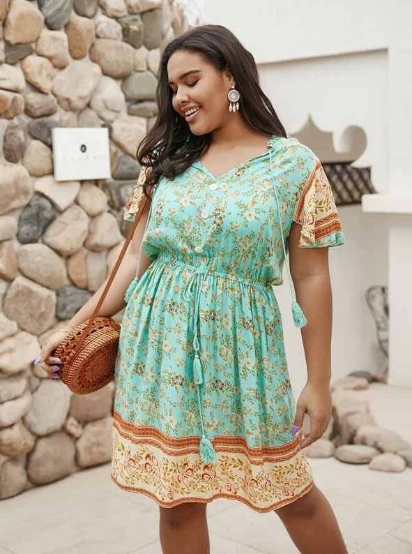 Curl Curl Dress - Boho Buys