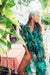 Bahamas Palm Print Dress - Boho Buys