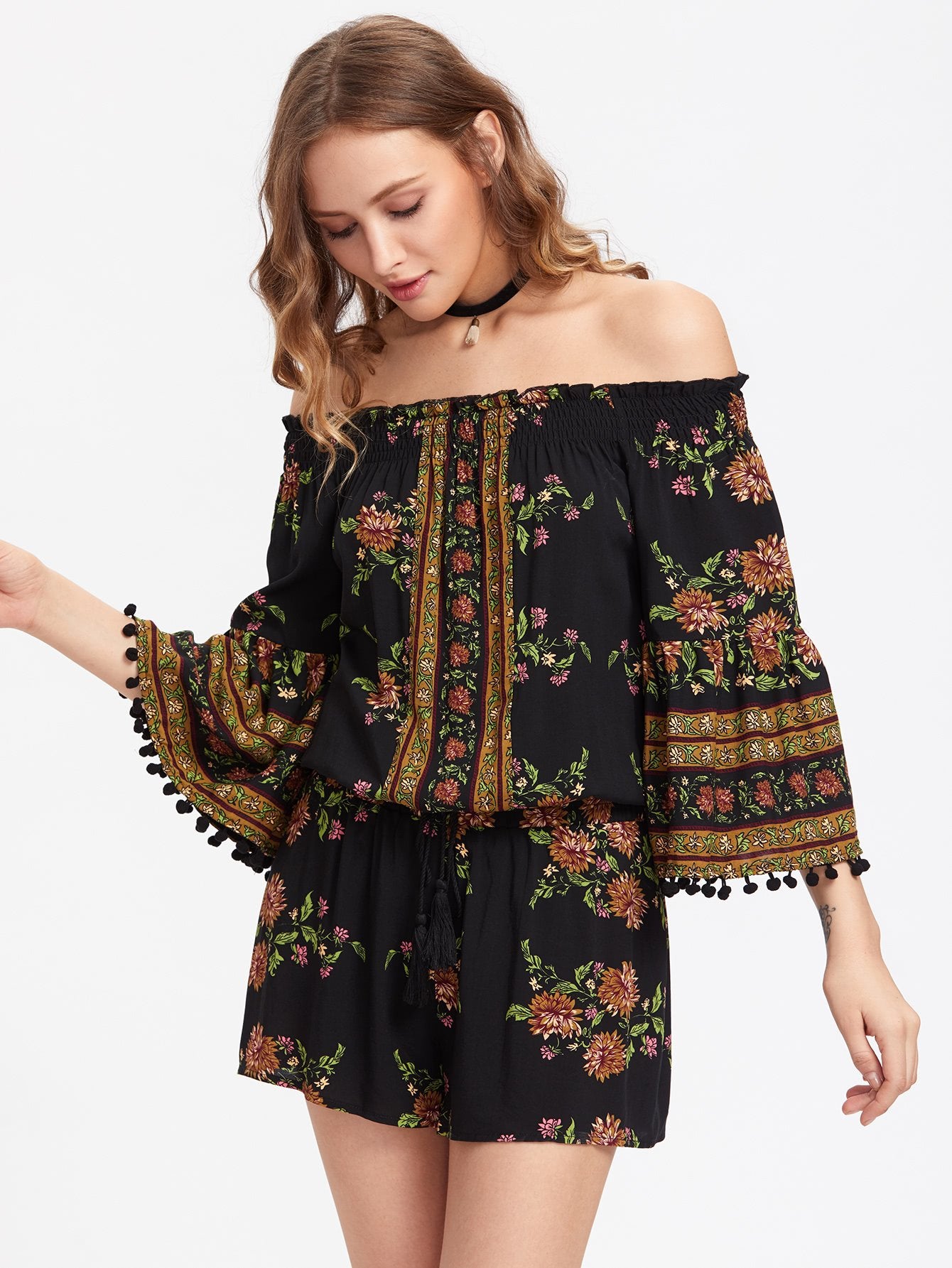 Open Road Playsuit - Boho Buys