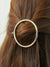 Full Circle Hair Clip | GOLD - Boho Buys
