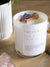 AMITY CREATED Surrender Crystal Candle - Boho Buys