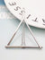 Triangle Hair Clip | SILVER - Boho Buys