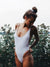 White Tyra One Piece - Boho Buys